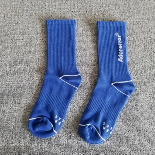 

2021 Colors Adererror Socks Men Women Drawstring Cotton Ader Error Crew Sock High Quality Adererror Sock Casual Style
