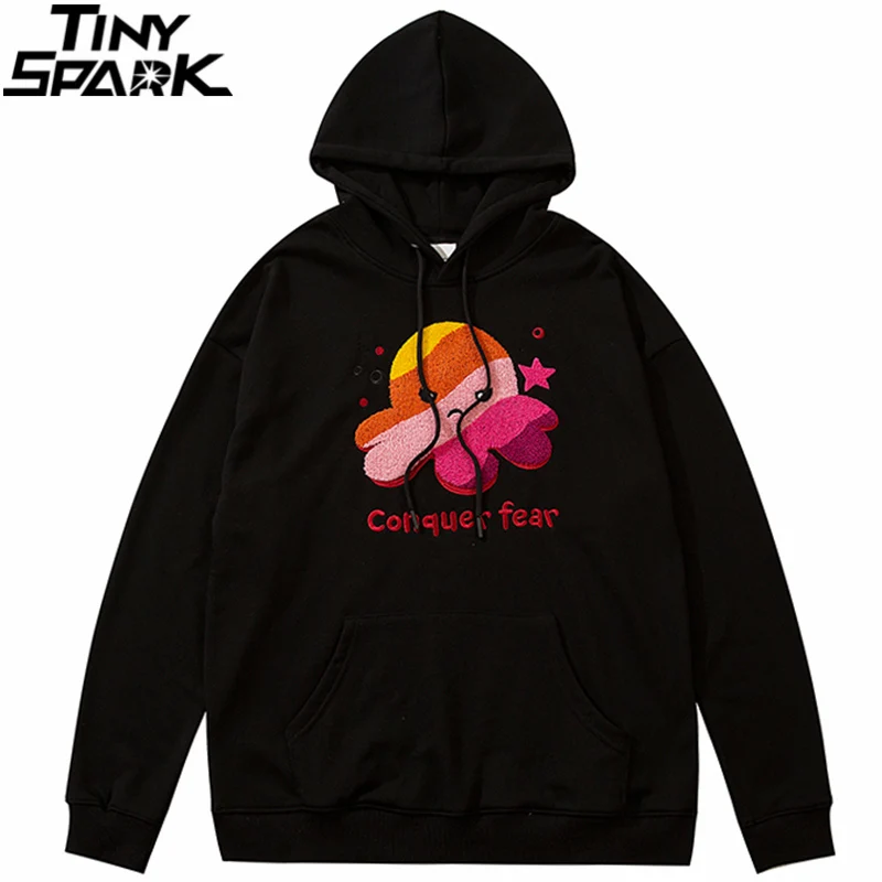 

Мужская Уличная одежда худи в стиле хип-хоп толстовка с буквами Осьминог пуловер 2021 Harajuku хлопковая Осенняя толстовка с капюшоном