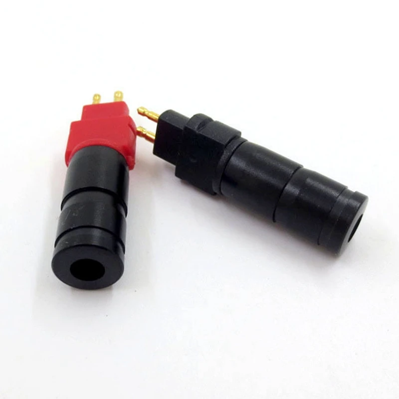 2 пары Позолоченные штырьки для наушников разъем кабеля металлический HD650 HD600 HD580