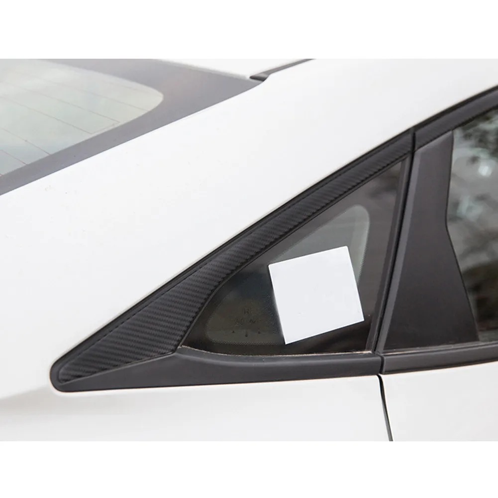 

6pcs Car Sticker Body Decal Carbon Fiber Easy Installation High Quality