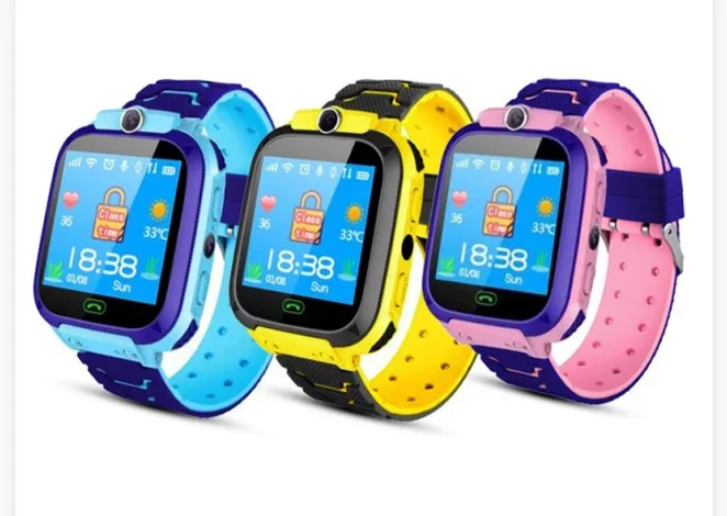 Детские часы Смарт-часы с вызовом Водонепроницаемые SOS SIM-картой трекером