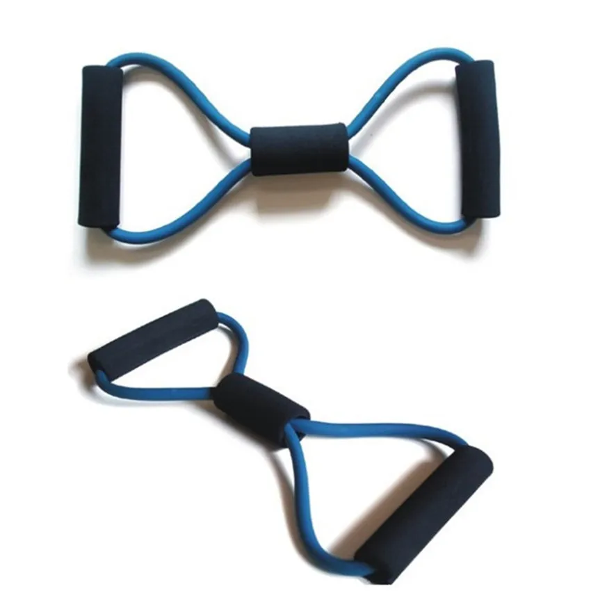 

4Pcs Fitness Rope Rubber Yoga Stretch Band Elastic Pull Loop 8 Word Yoga Bands Home Training Exercise Equipment Drop Shipping