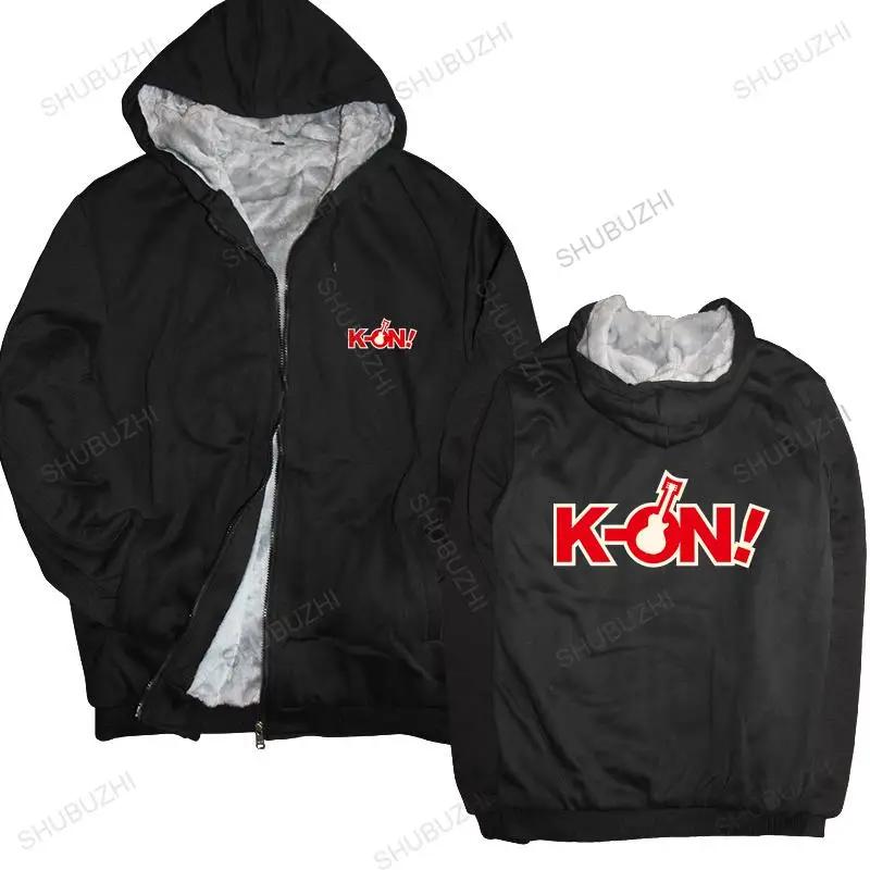 

men fleece hoody Urban Musical Anime K-On warm coat Men Yui Hirasawa Japan Music Animation Manga coat men winter sweatshirt