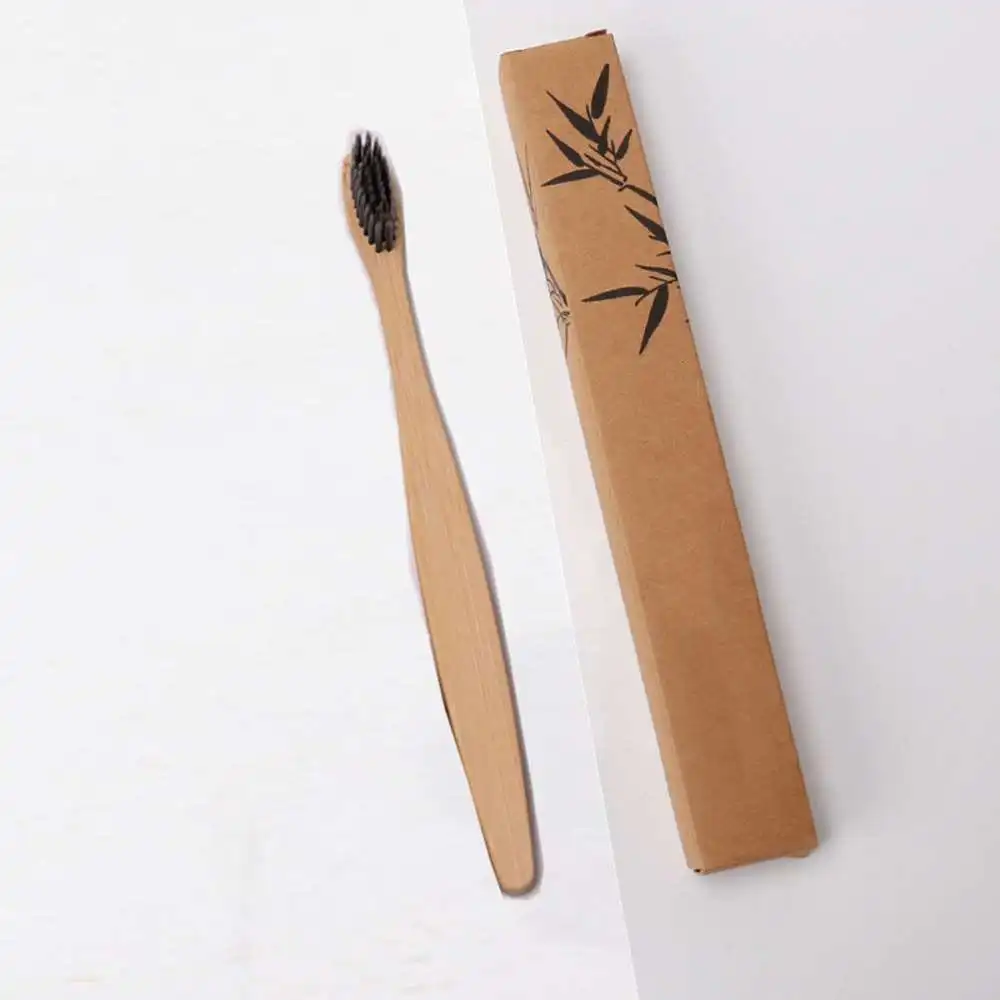 

15 Pcs/Set Toothbrush Portable Natural Pure Bamboo Soft Hair Tooth Brush Eco Friendly Brushes Teeth Cleaning Care Tools Supplies