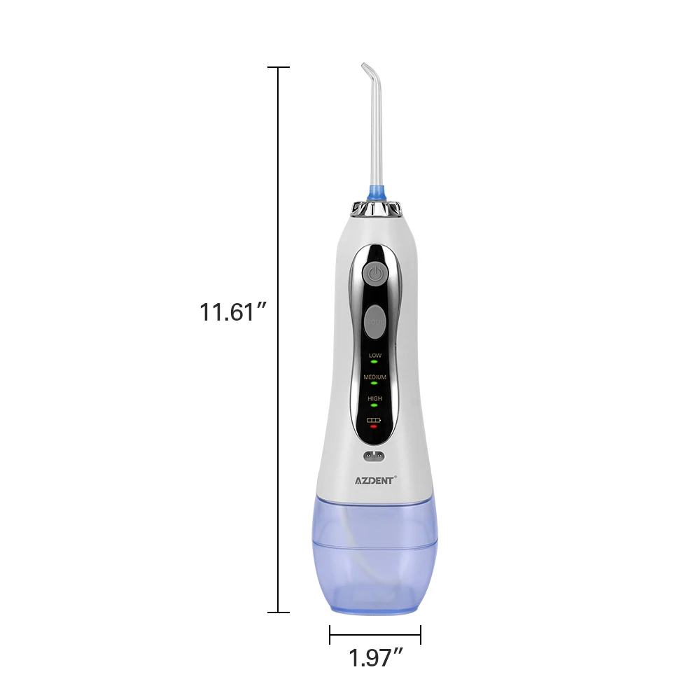 AZDENT электрический портативный ирригатор для полости рта насадка для AZDENT HF-5 USB перезаряжаемая вода зубная нить наконечник струи воды очиститель зубов