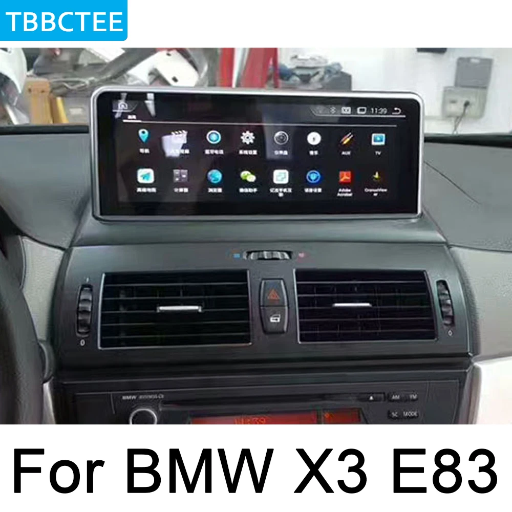 Для BMW X3 E83 2003 ~ 2010 Автомобильный мультимедийный Android Авто Радио автомобильный