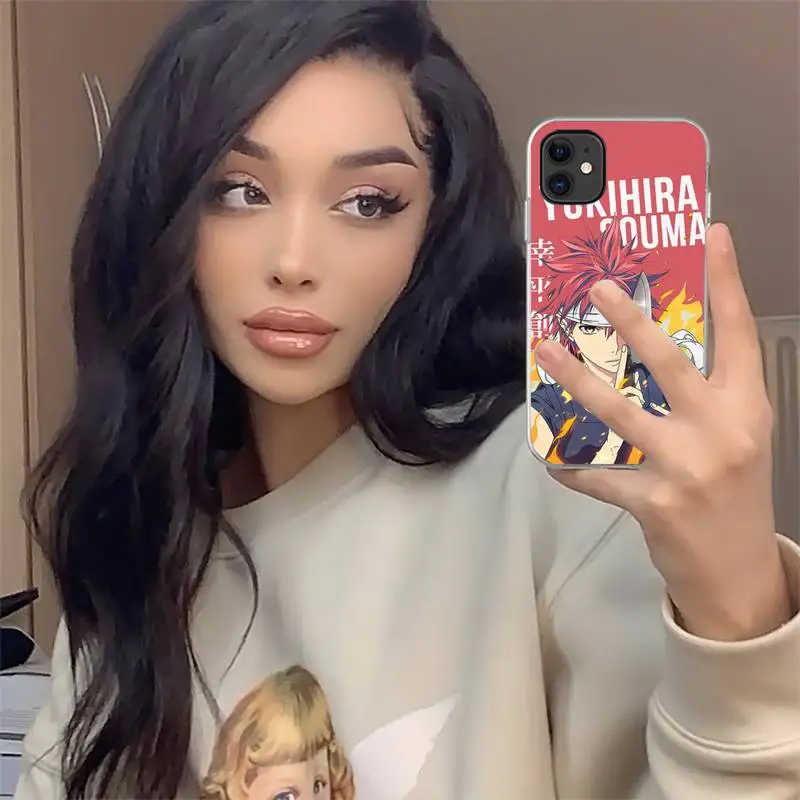 

Food Wars Shokugeki No Soma anime Phone Case For iphone 12 mini 5 5s 5c se 6 6s 7 8 plus x xs xr 11 pro max luxury coque cover
