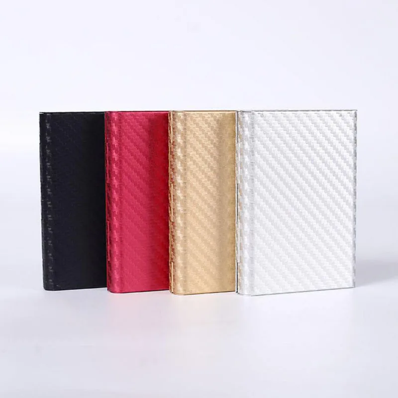 Плотный алюминиевый антимагнитный держатель для карт женщин и мужчин