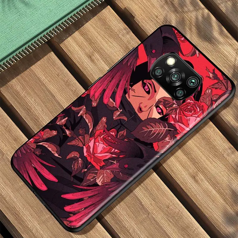 

Naruto Uchiha Itachi For Xiaomi Redmi K30 K30S Mi 10T Lite Pro Poco X3 NFC X2 M3 M2 F2 Pro C3 F1 Soft Black Phone Case