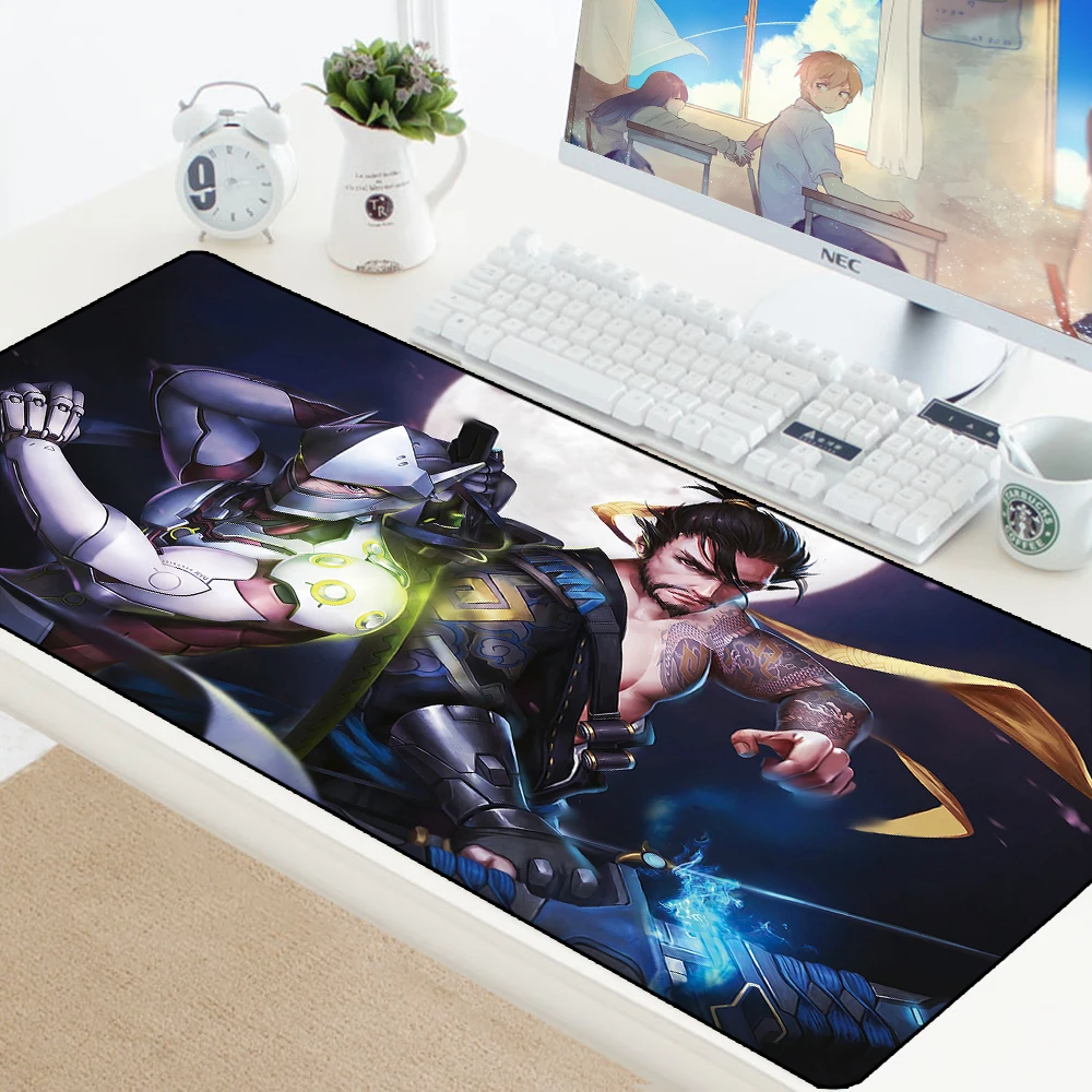 Overwatch Mousepad Gamer Mouse Mat Gaming Mouse Pad Anti-Slip Large XL Pad Mouse Office Notbook PC Desk Padmouse Mats for Dota 2