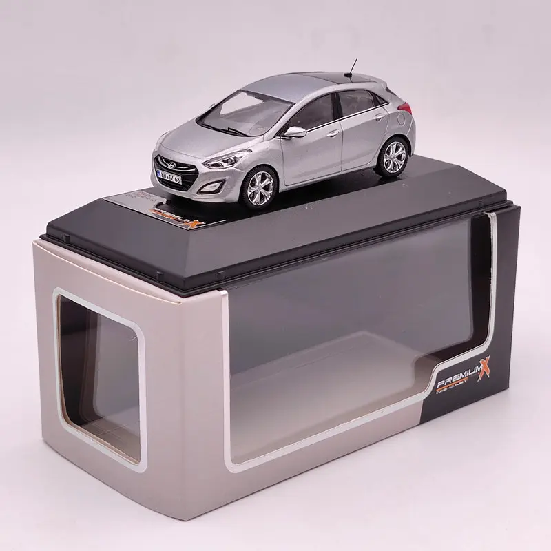 

1:43 Premium X For H~ndai i30 2012 Silver PRD269 Diecast Models Edition Collection Auto Toys Gift