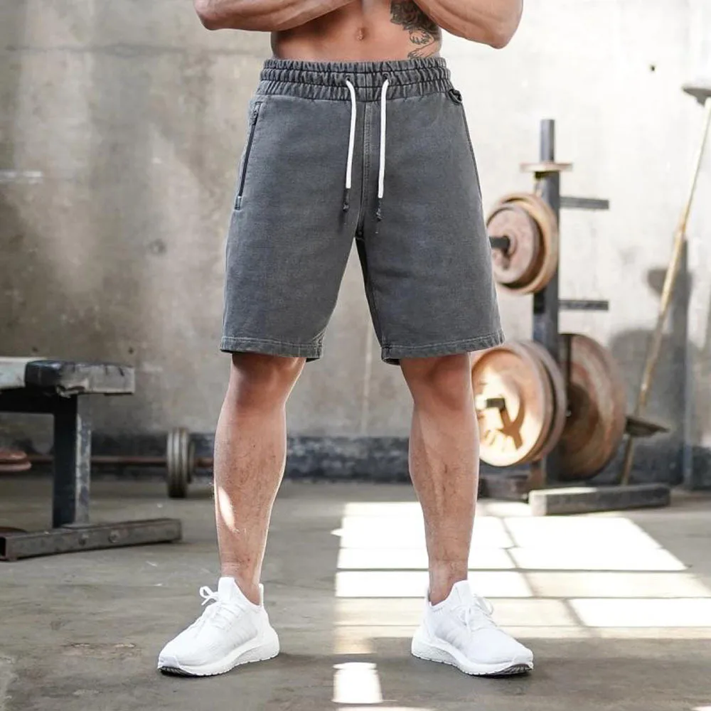 

Summer New Muscle Brothers Outdoor Running Sports Shorts Men's Fitness Basketball Training Casual Five-Point Pants