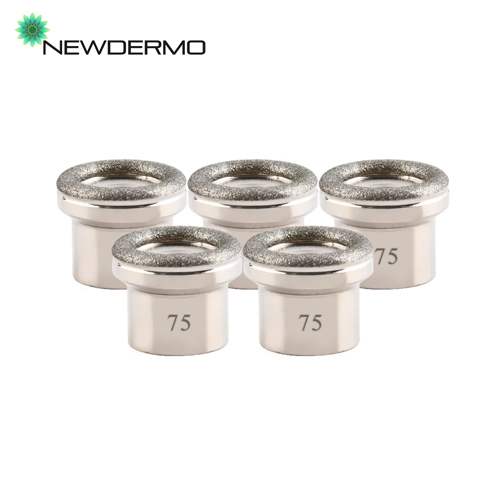 

NEWDERMO Diamond Tips Granularity 75# for Microdermabrasion Beauty Machine Skin Rejuvenation Peeling Exfoliation Scrub Tool