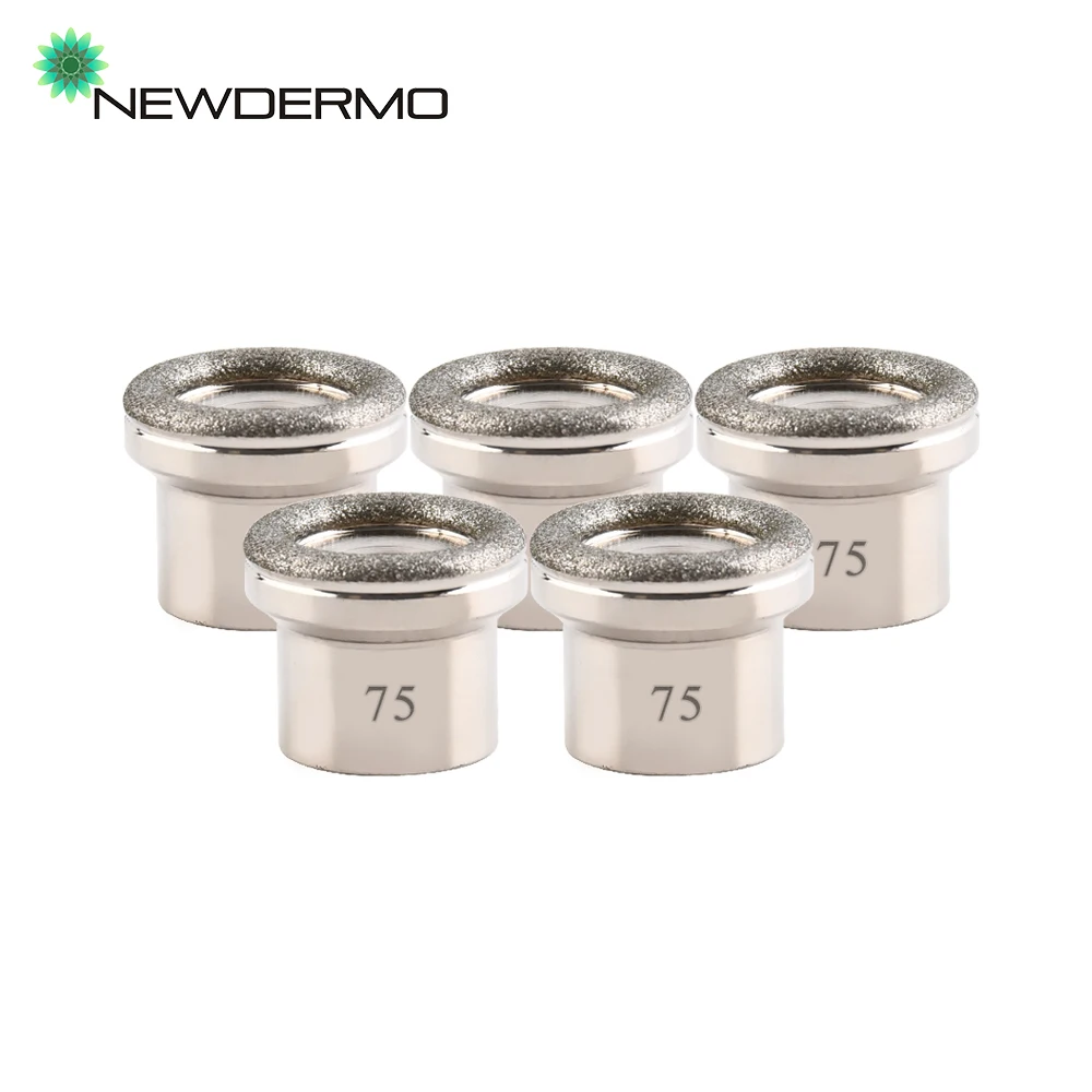 Алмазные наконечники NEWDERMO 75 # для микродермабразии косметический аппарат