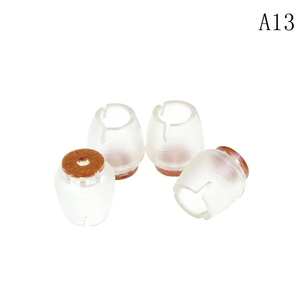 OD 12-16mm Чехлы для столов полезные 4 шт./упак. колпачки на ножки стула 12-55 мм резиновые защитные накладки для ног накладки для ножек мебели круглые нижние чехлы для стульев - Цвет: OD 12-16mm