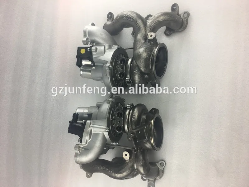 Двойные Турбокомпрессоры RHF5 Bi Turbo 302370 302369 300685 300684 turbo для Maserati Q4 V6 3.0L M157 321.MA1T14