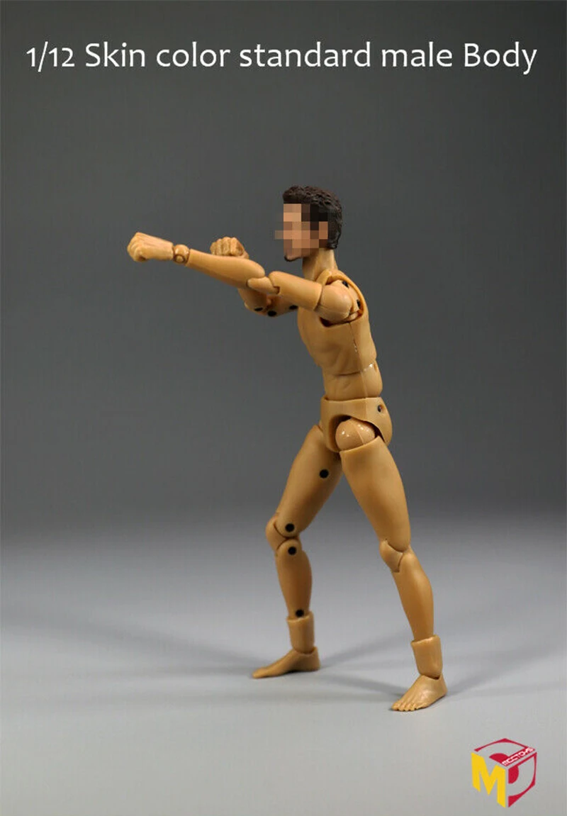 MCCToys MCC023 масштаб 1/12 мужское тело цвет кожи узкие плечи Модель Фигурки 6 дюймов