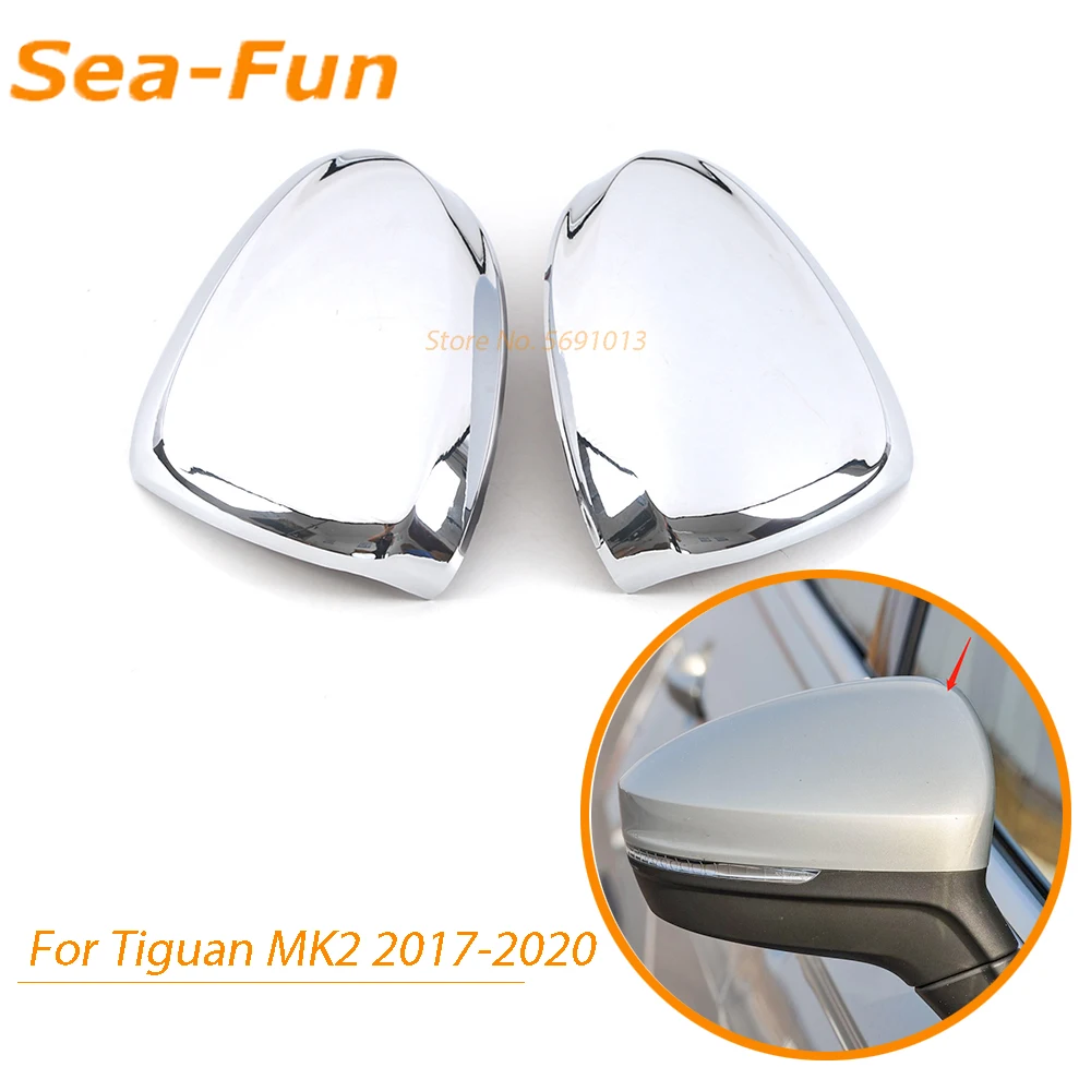 

Накладка на боковое зеркало заднего вида для Volkswagen VW Tiguan MK2 2017 2018 2019 2020