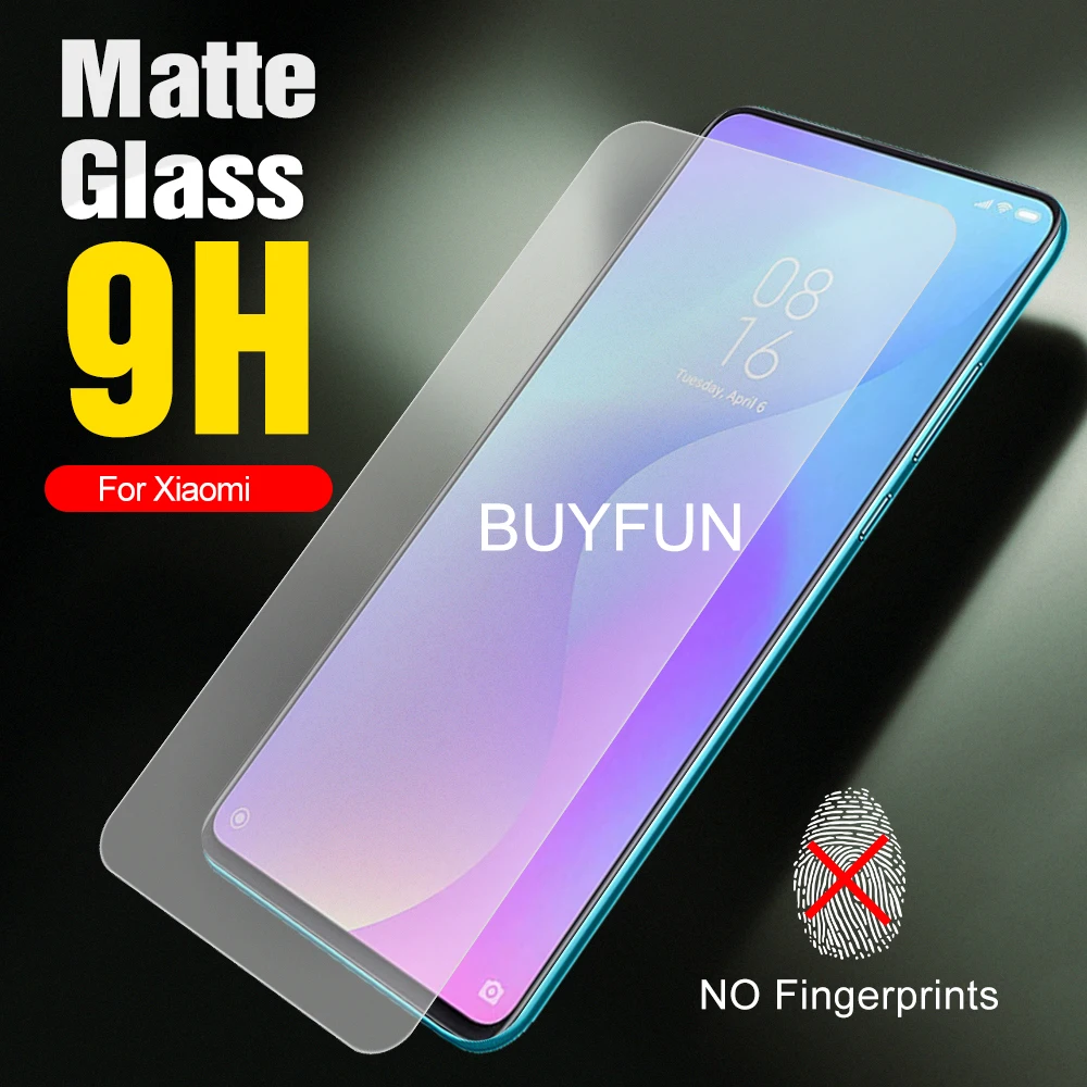 Защитное матовое стекло 9H для Xiaomi Mi 9 t матовая Защита экрана Pro полное покрытие