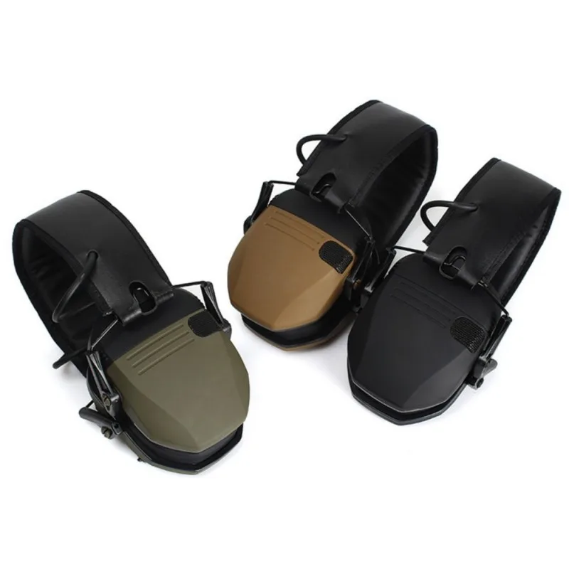 

2021 New Razor Slim Shooter Style Foldable Earmuffs 22 DB Black Noise Cancelling Headphones