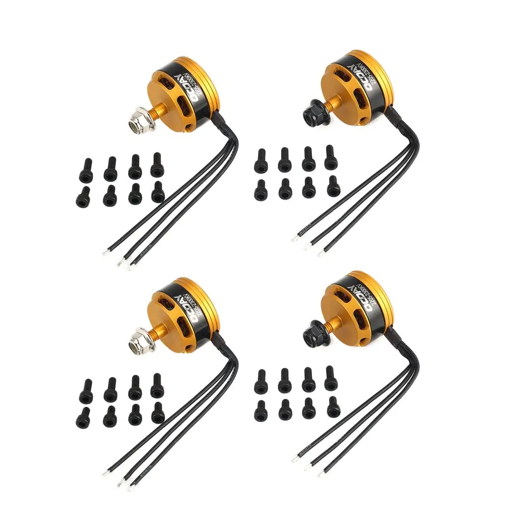 OCDAY 2205 2300KV 3 4S CW/CCW бесщеточный двигатель для QAV250 Wizard X220 280 RC FPV Дрон самолет вертолет