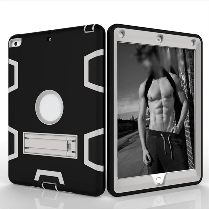 Новый противоударный резиновый чехол с жесткой подставкой для Ipad Pro 10