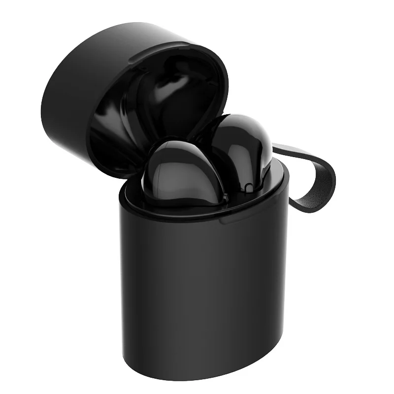 Black Jerry 5 0 Беспроводные bluetooth-наушники с силиконовым mai shuang, TWS, bluetooth-гарнитура 5,0, Стерео шумоподавление, bluetooth-гарнитура - Цвет: Black Jerry 5 0