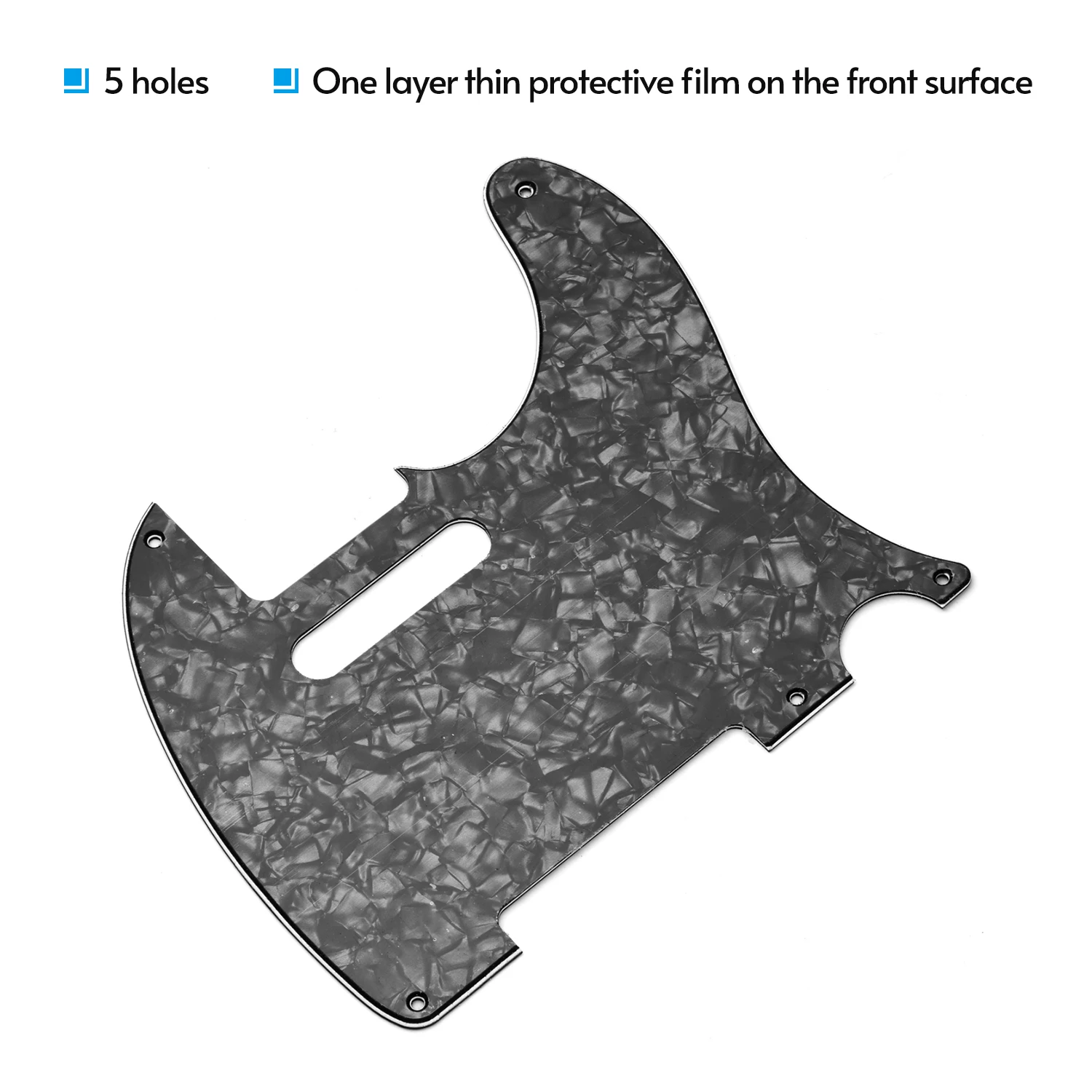 

5 Hole TL50S Guitar Pickguard 3 Ply Panels Pickguard for TL Guitar Pickguard guitar accessories guitar parts