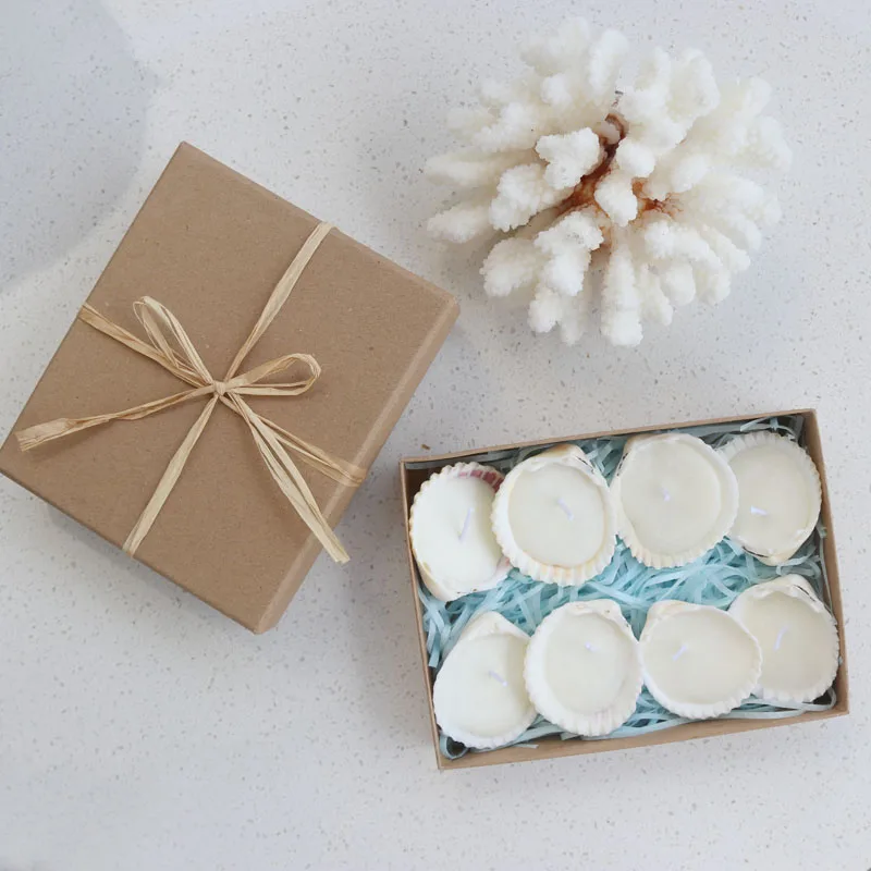 Бесплатная доставка (1 коробка/набор) натуральная ароматерапия в виде ракушки