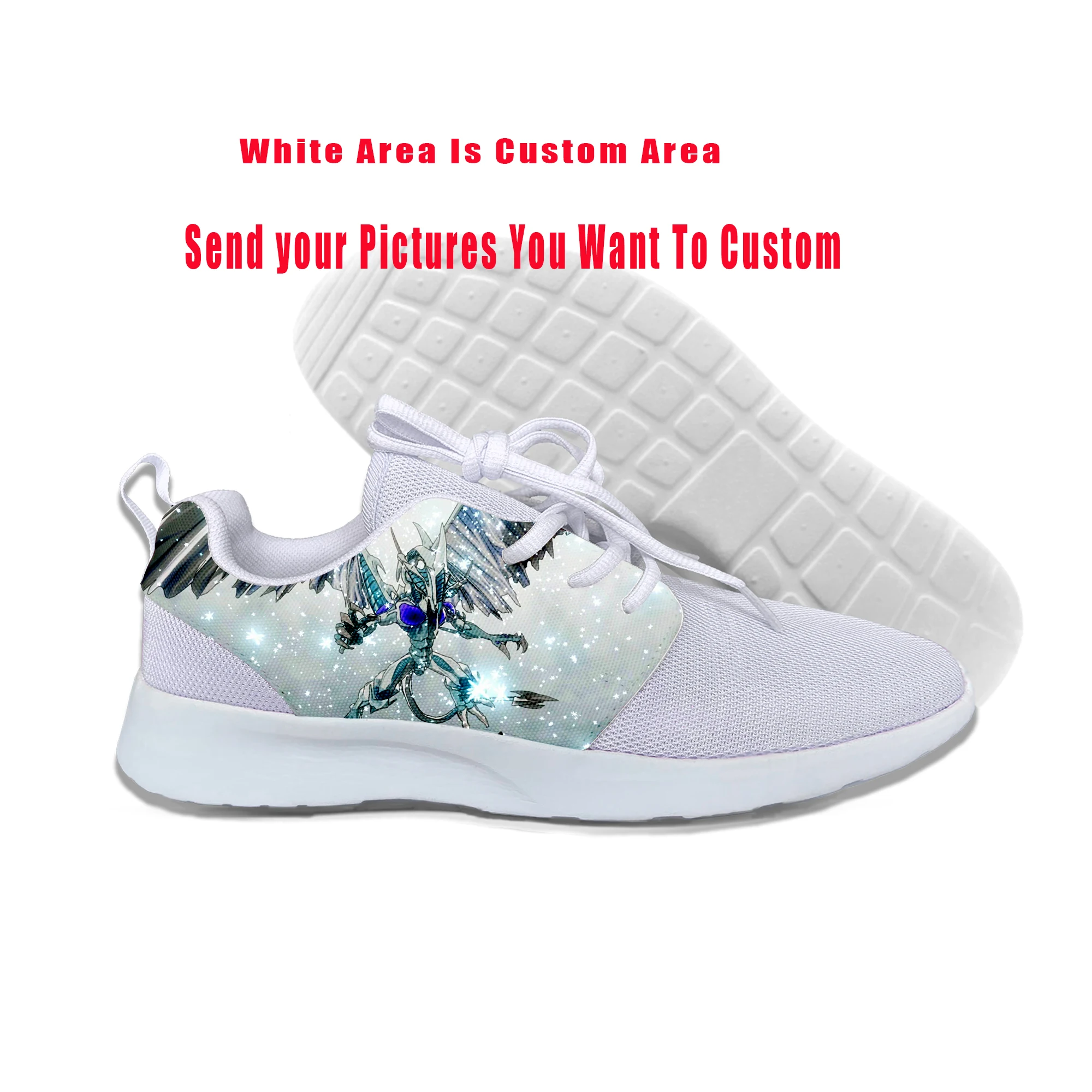 

Latest Harajuku Style Shoes Men/Women Anime Yu-Gi-Oh! 3D Printed Sports Shoes Lightweight-Breathable Custom Diy Fashion Shoes