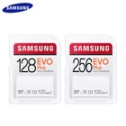 SAMSUNG EVO Plus SD-карта, 64 ГБ, 128 ГБ, 256 ГБ