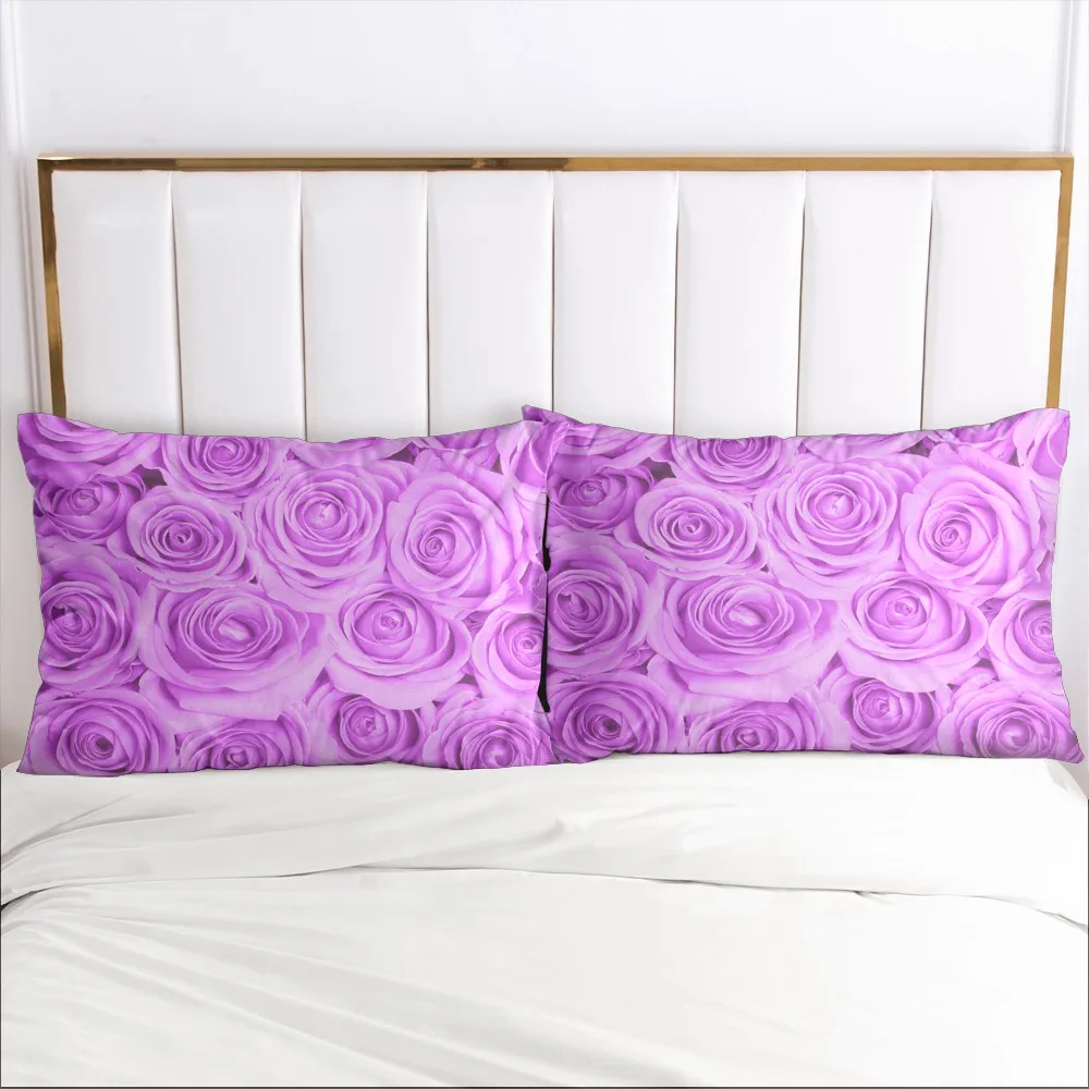 

3D Pillow Case Pillowcase Custom 70x70 50x75 50x80cm Bedding For Wedding Flowers Decorative Pillow Cover Drop Ship Home Textile