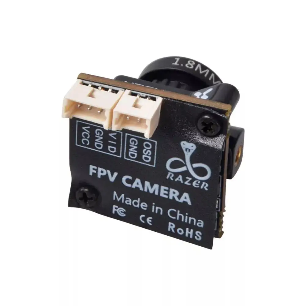 RCtown Foxeer Razer Micro 1/3 CMOS 1 8 мм объектив 1200TVL 4:3/16:9 NTSC/PAL переключаемая FPV камера для