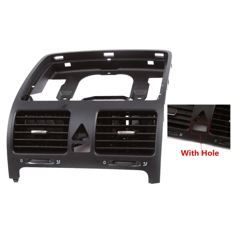 Air Vent 1K0 819 728 E 1 шт. OEM приборная панель центральный вентиляционный отверстие с отверстием для VW Jetta MK5 Golf MK5 Rabbit 1K0 819 728 E 1K0819728H - Название цвета: Air Vent