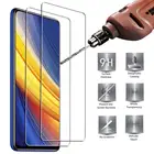 2 шт. полное покрытие для Xiaomi Poco X3 Pro Защитное стекло для Xiomi Poko F3 X3 M3 Pro защитное стекло Pocox3 X3Pro 3D Armor