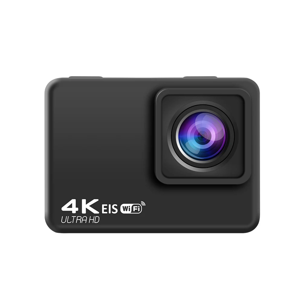 Экшн камера EIS с функцией стабилизации Ultra HD 4K/60fps Wi Fi 2 0 дюйма 170D 4 кратный зум
