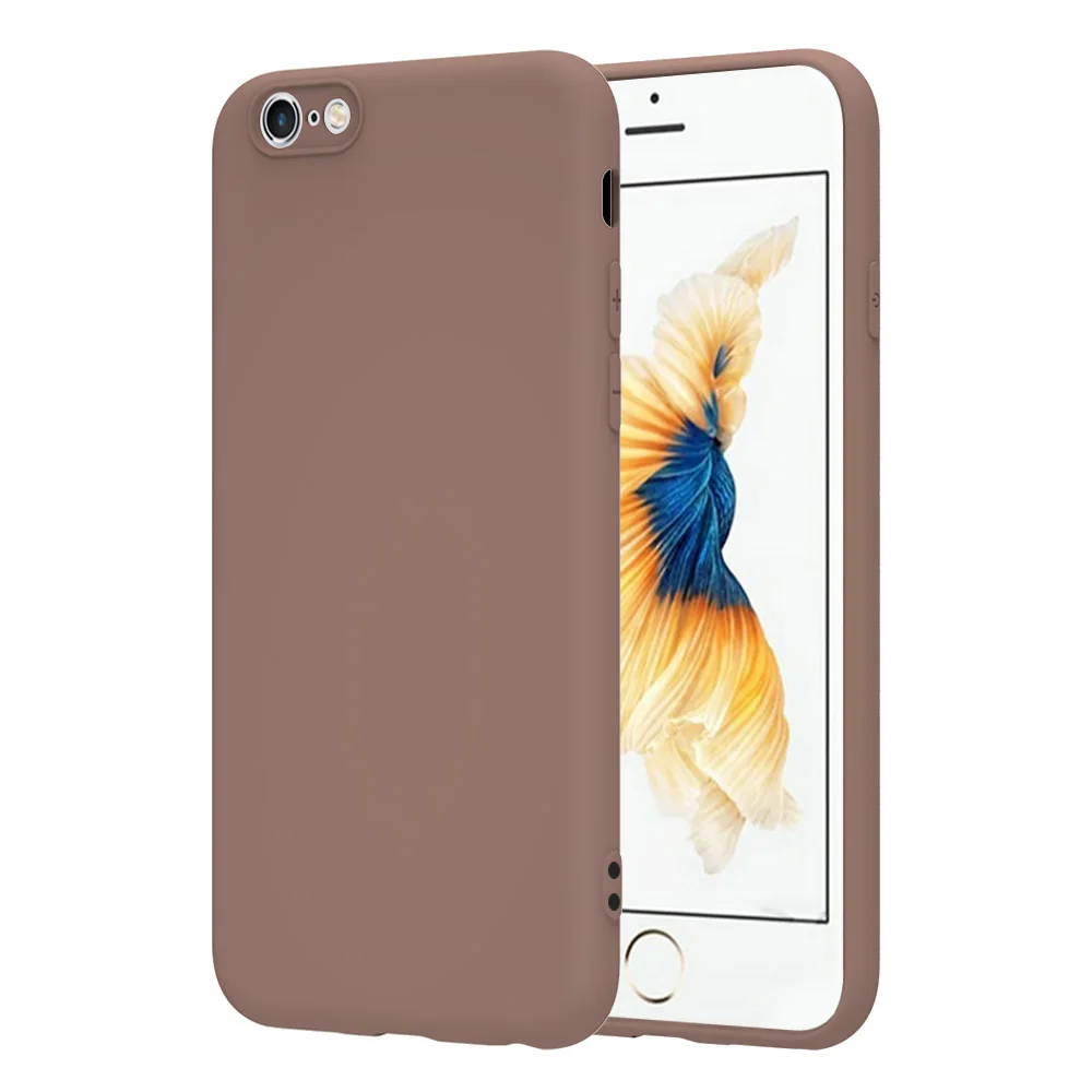 Для Apple iPhone 7 7Plus Мягкий ТПУ силиконовый роскошный мобильный телефон чехол