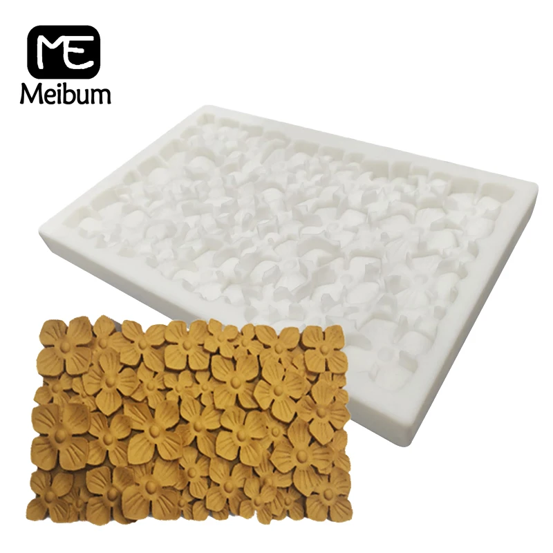 Силиконовая форма для выпечки гортензии цветов| |