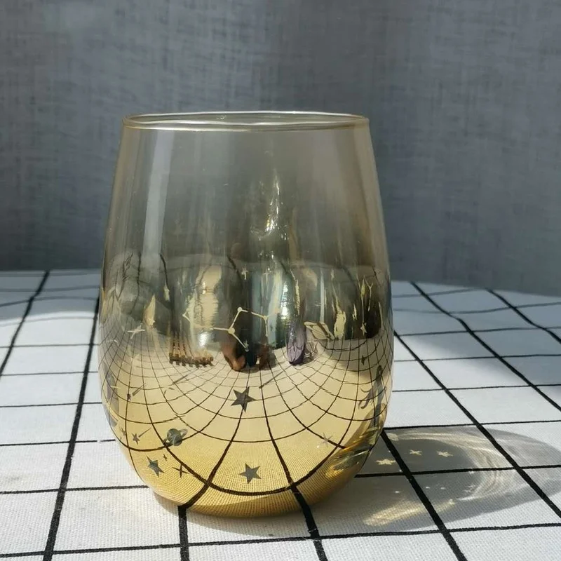 

Starry Sky Glass Glass Egg Cup Glassware Egg Cup Water Glass Wine Glass Glass Wine Glasses Crystal Whiskey Glass Lot
