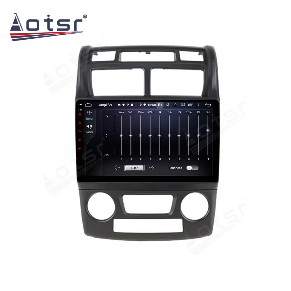 Автомобильный мультимедийный стереопроигрыватель на Android для Kia Sportage 2007-2010