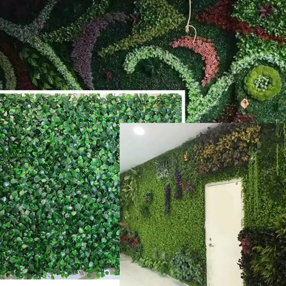 

40x60cm Artificial Plant Wall Lawn Plastic Artificial Turf Home Garden Shop Shopping Center Home Decoration Green Carpet Grass