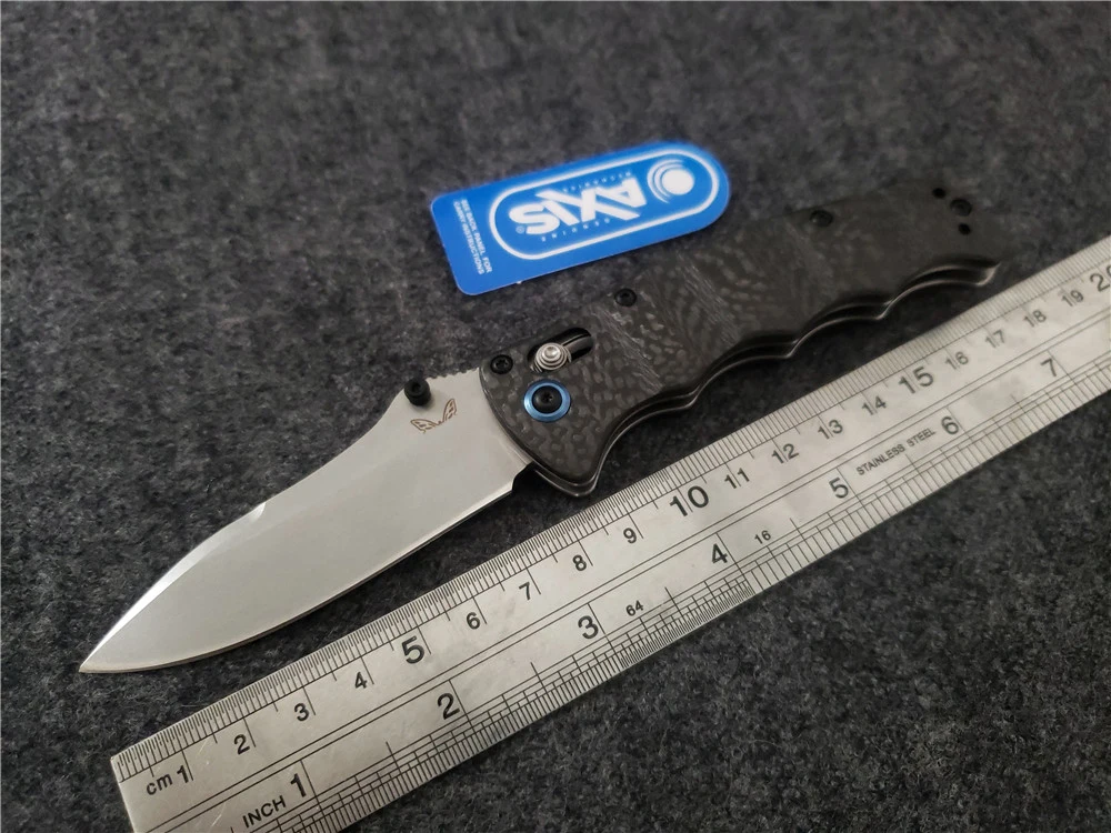 BENYS сделано из углеродного волокна BM 484/940 S30V лезвие оси медная шайба складной нож Кемпинг Охота Карманные Ножи EDC BM42 инструменты