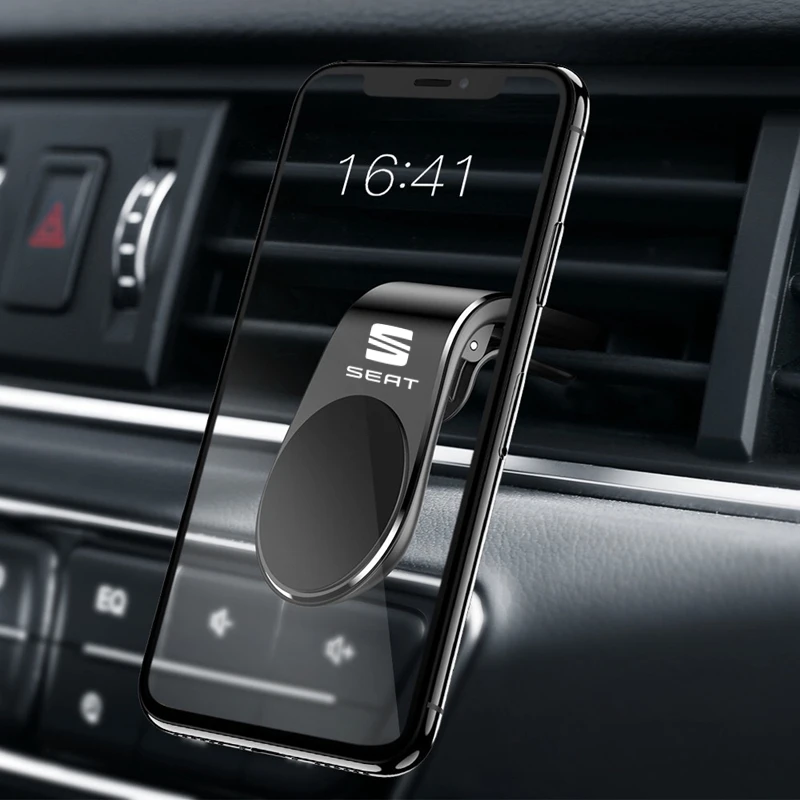

360 Magnetic Universal Car Phone Holder Air Vent Magnet Mount Mobile Phone Stand For Seat leon fr mk2 mk3 lbiza Altea