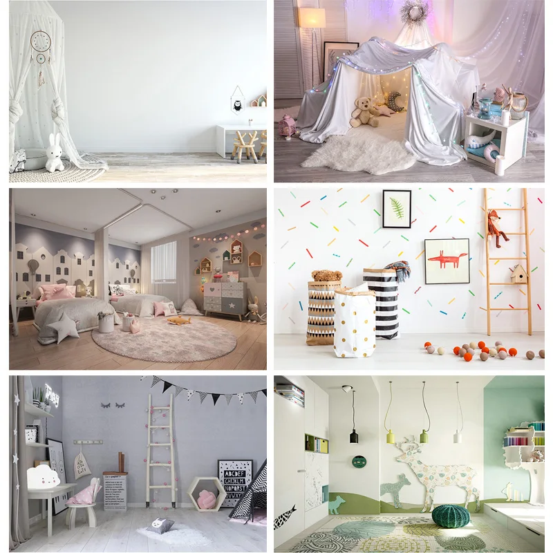 

SHENGYONGBAO Birthday Indoor Photography Backdrops Baby Portrait Photo Background Studio Photocalls Props 211014 NHY-03