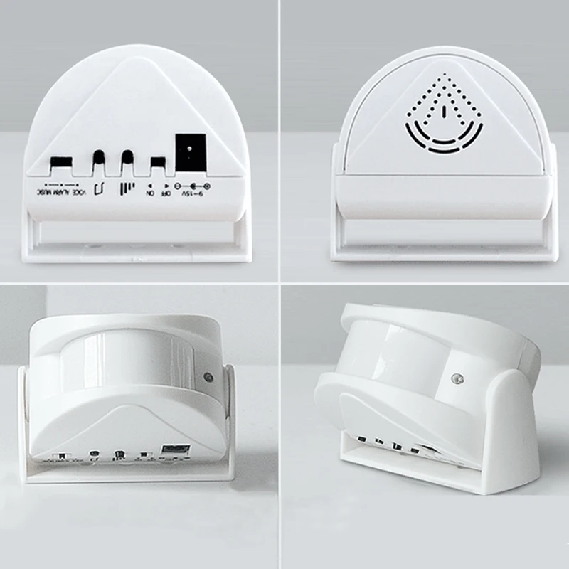 Беспроводной дверной звонок Гость приветственная Сигнализация Движения PIR