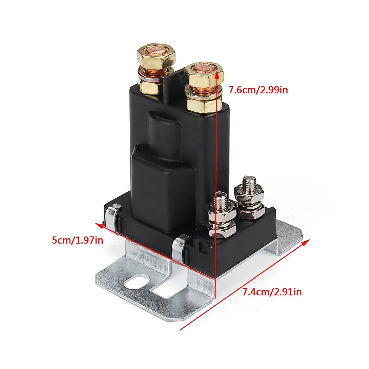 Универсальный 4 Pin 12V 500A автомобильный стартер ВКЛ/ВЫКЛ Выключатель питания