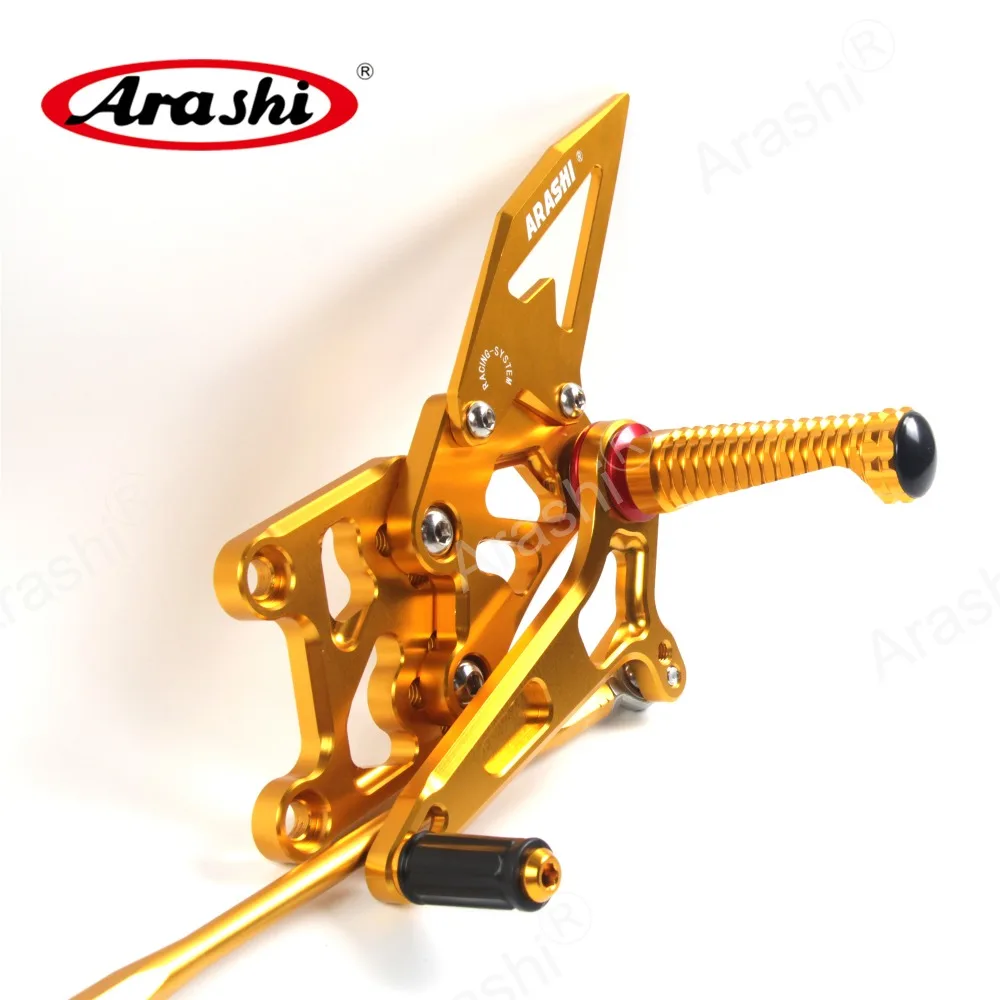 ARASHI для HONDA CBR600RR 2007-2008 Rider Rearsets CBR 600 CBR600 RR 2007 2008 07 08 Регулируемые подножки для ног