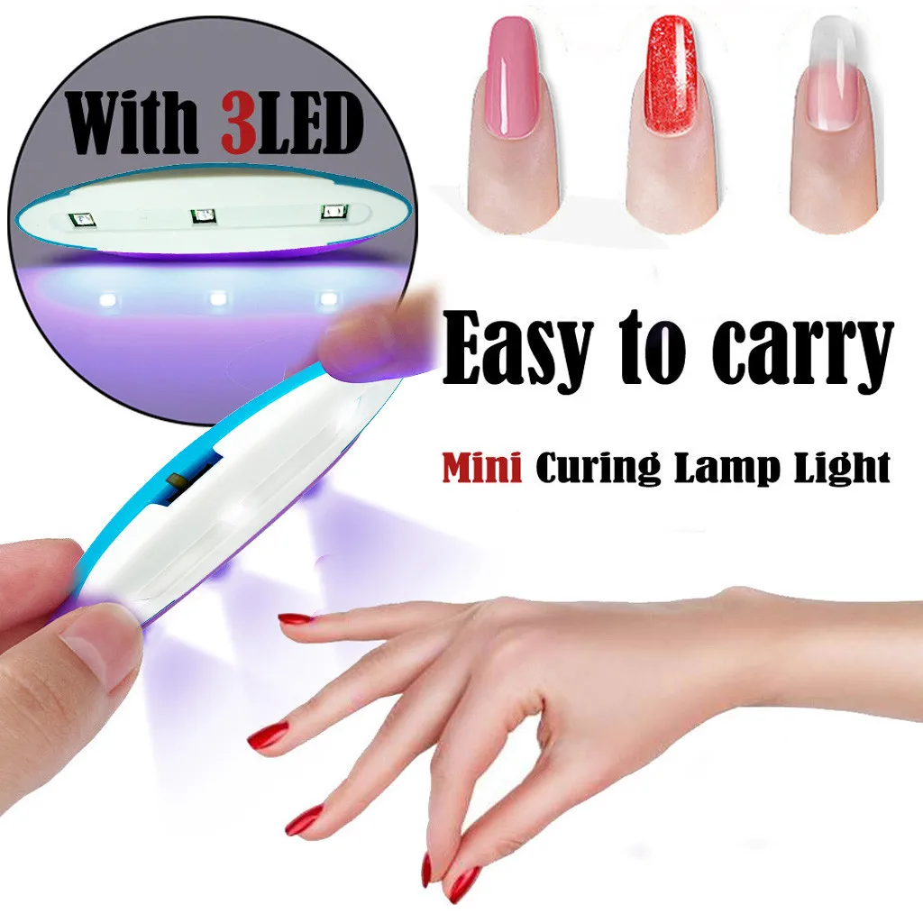 Портативная мини Лампа Для Ногтей с защитой окружающей среды светодиодная