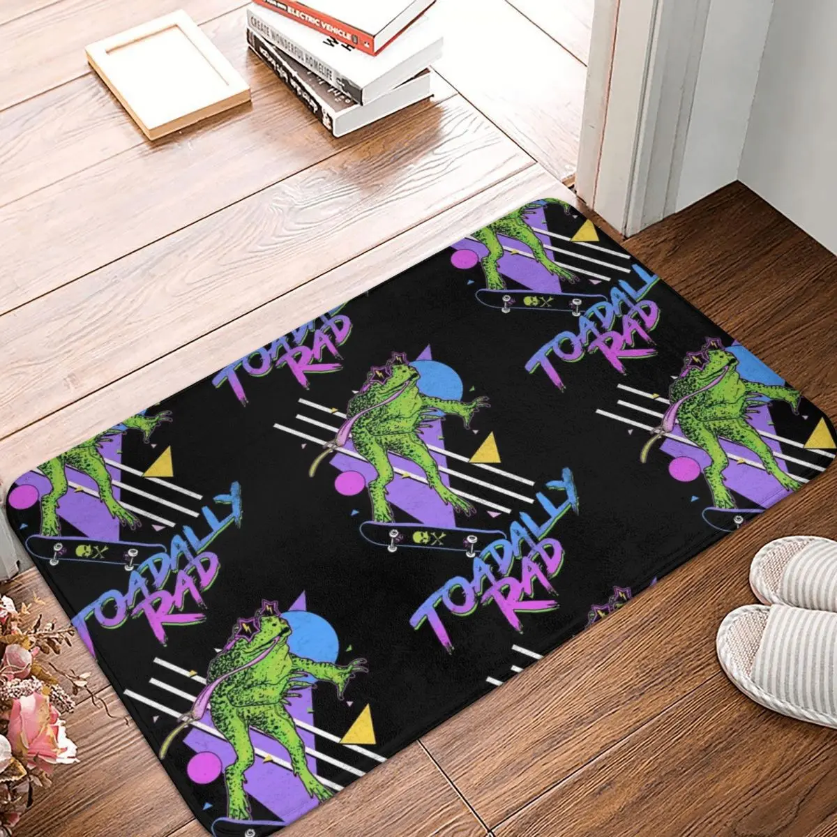 

Toadally Rad Doormat Carpet Mat Rug Polyester PVC Anti-slip Floor Decor Bath Bathroom Kitchen Living Room 40x60