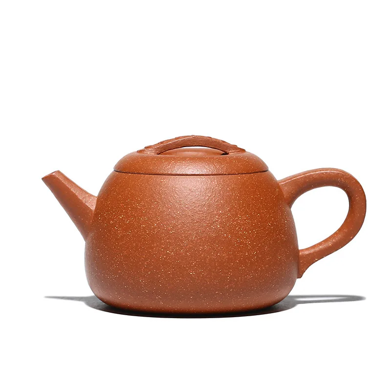 

Ni Xin'an Zisha teapot raw mine downhill Nixi ladle Tea Set Handmade sand in the rain